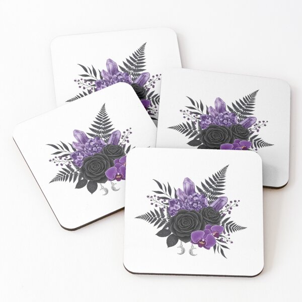 Item preview, Black Rose Amethyst Gift designed and sold by IllumeInk.