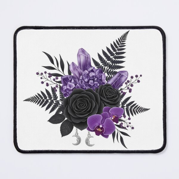 Item preview, Black Rose Amethyst Gift designed and sold by IllumeInk.