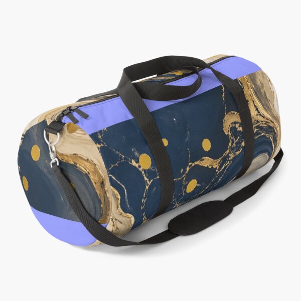 Item preview, Navy & Silver Marble Elegance with Tangerine Accents designed and sold by annenambiro.