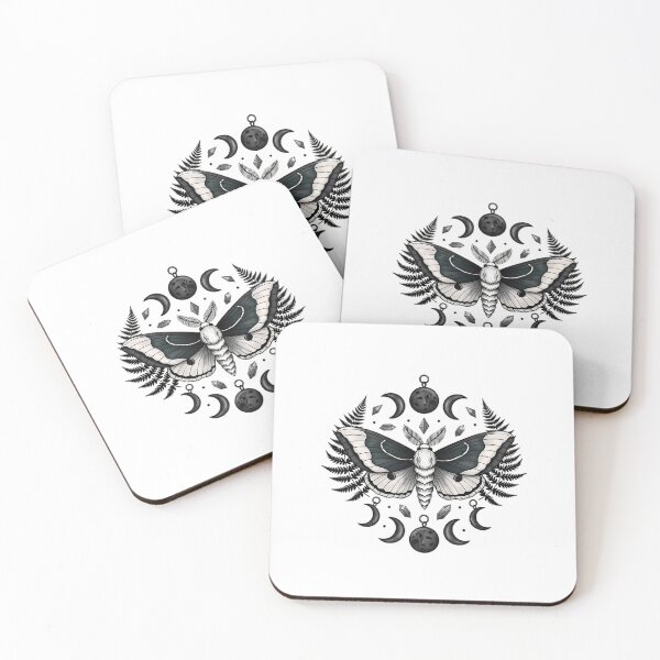 Item preview, Moth Fern Crescent Gift designed and sold by IllumeInk.