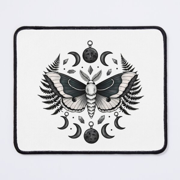 Item preview, Moth Fern Crescent Gift designed and sold by IllumeInk.