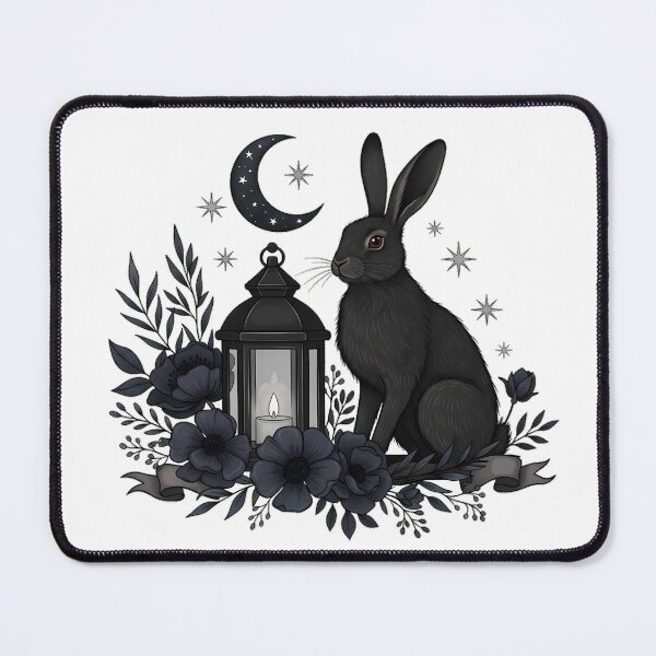 Item preview, Gothic Hare Moon Gift designed and sold by IllumeInk.