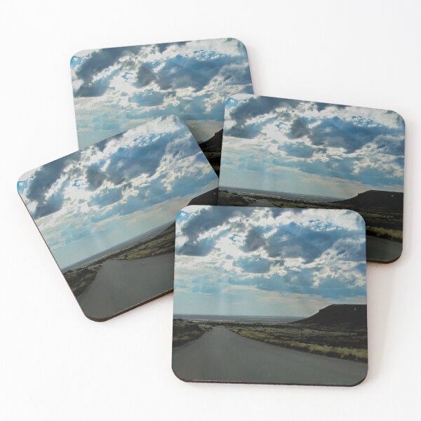 Item preview, The Road near Maltohohe Namibia at Dusk designed and sold by JaneFlowersAfrica.