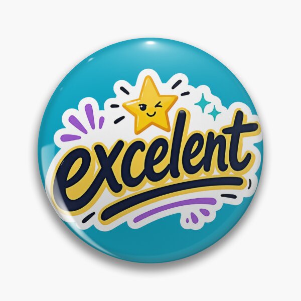 Item preview, Excellent! Colorful Positive Quote designed and sold by Euphoric Girls Store.