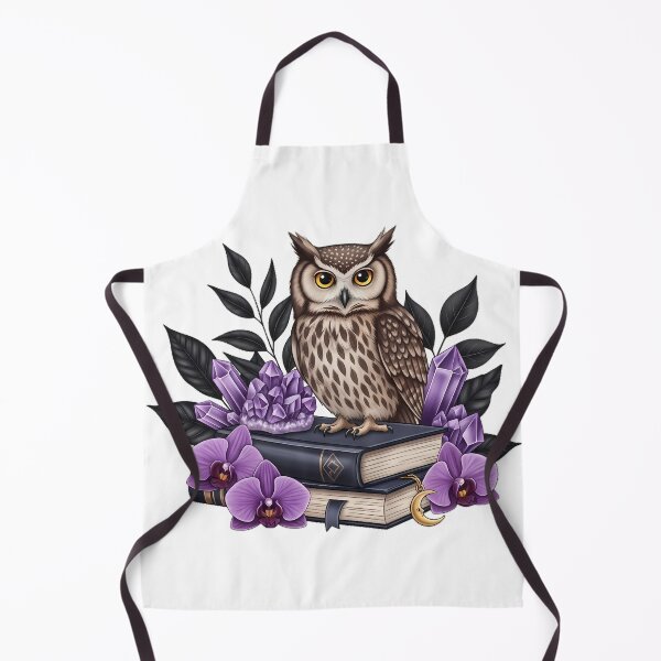 Item preview, Owl Amethyst Book Gift designed and sold by IllumeInk.