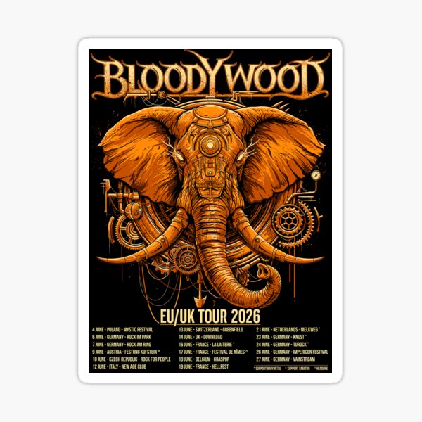 Item preview, Bloodywood – “System of a Brown Tour” 2026 AYM designed and sold by hilarysneed06.
