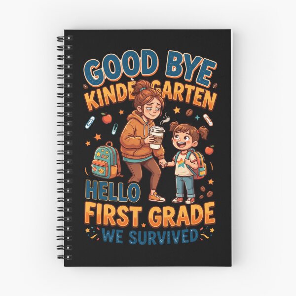 Item preview, Good Bye Kindergarten Hello First Grade Funny Mom Kid Back To School Matching designed and sold by Im-Ara.