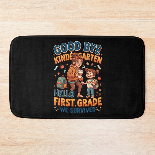 Item preview, Good Bye Kindergarten Hello First Grade Funny Mom Kid Back To School Matching designed and sold by Im-Ara.