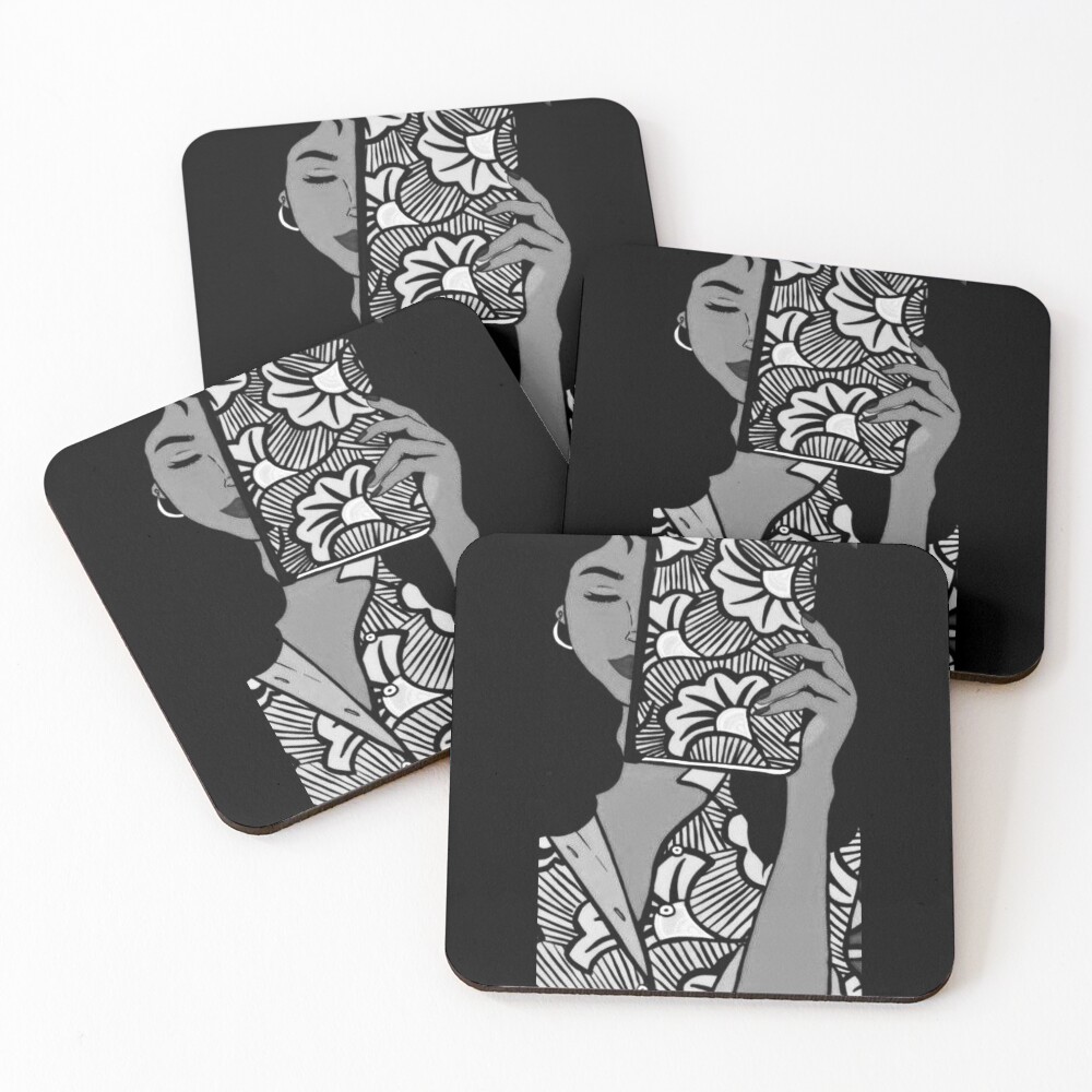 Item preview, Coasters (Set of 4) designed and sold by TouchofVelvet.