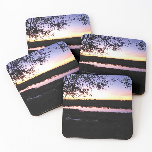 Item preview, Dawn Over the Kwando River, Bwabwata Namibia designed and sold by JaneFlowersAfrica.