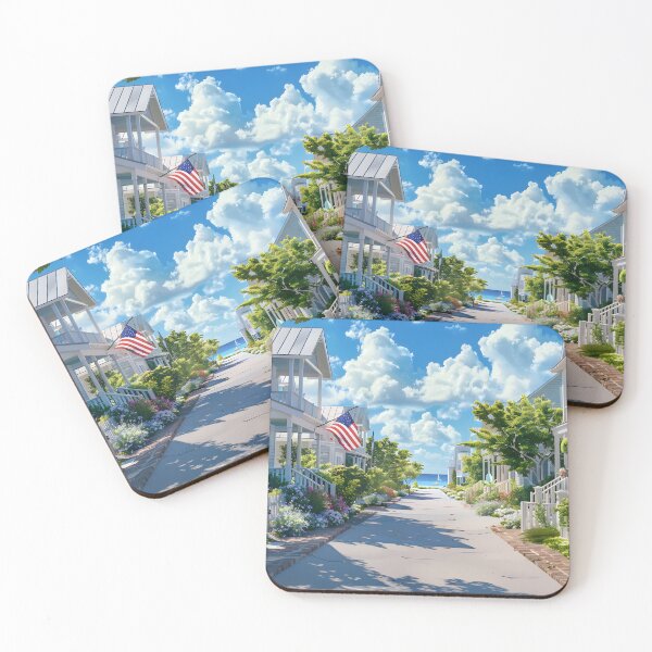 Item preview, 30A Florida Coastal Street Ocean View designed and sold by daila70.