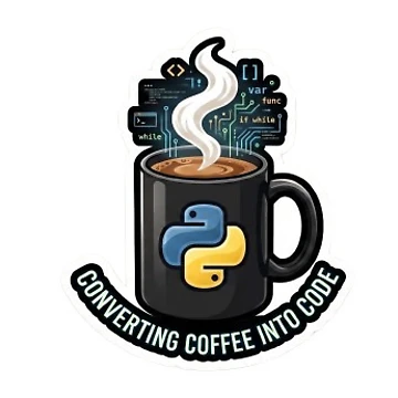Artwork thumbnail, Python Developer Sticker by BigBarts11