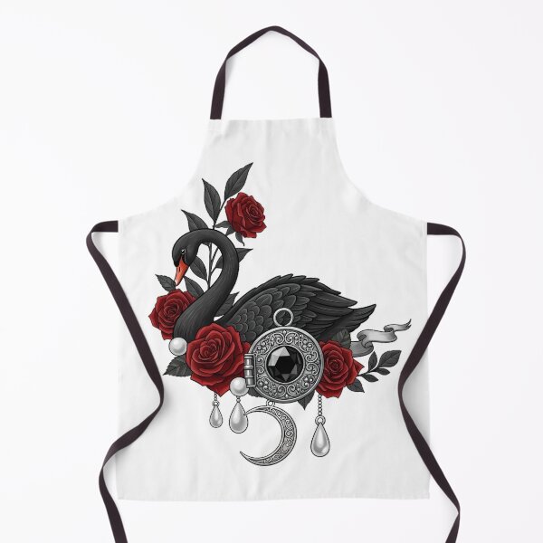 Item preview, Black Swan Rose Locket Gift designed and sold by IllumeInk.