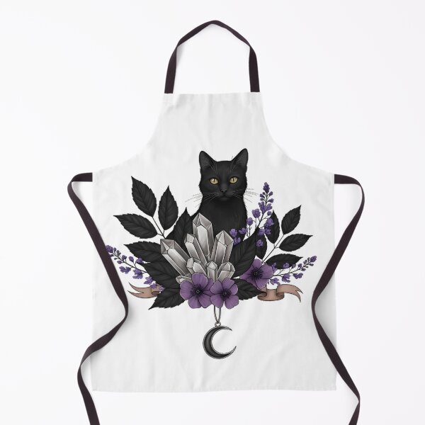 Item preview, Crystal Cat Crescent Gift designed and sold by IllumeInk.