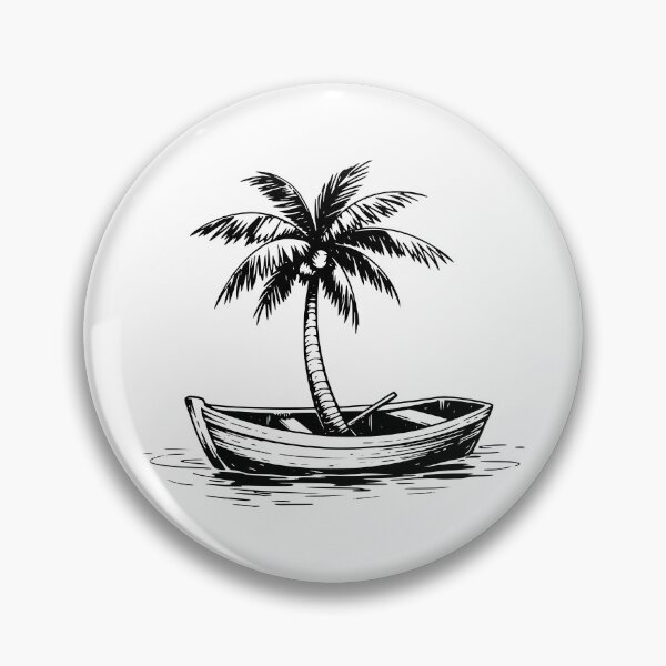 Artikelvorschau, Palmenboot-Drift entworfen und verkauft von YV Designs & Stuff.