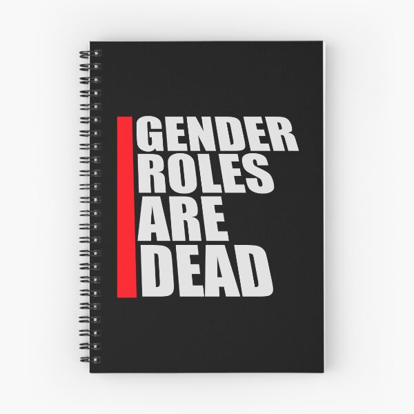 Item preview, Gender Roles Are Dead Funny Bold Statement Quote designed and sold by shirt-o-mat.