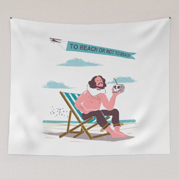 Item preview, To beach or not to beach designed and sold by kharma zero.