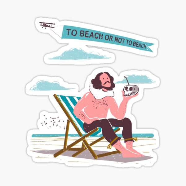 Item preview, To beach or not to beach designed and sold by kharma zero.