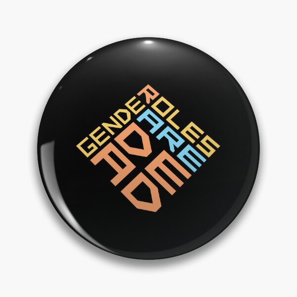 Item preview, Gender Roles Are Dead Funny Bold Statement Quote designed and sold by shirt-o-mat.