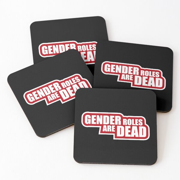 Item preview, Gender Roles Are Dead Funny Bold Statement Quote designed and sold by shirt-o-mat.