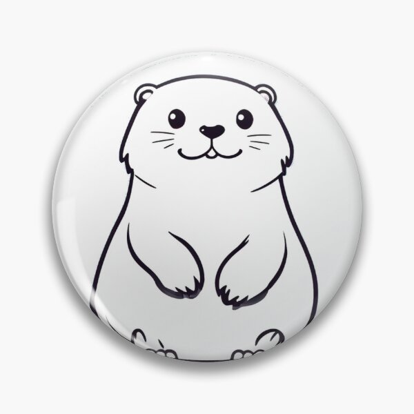 Item preview, Kawaii Otter Cottagecore Fan designed and sold by Vrynko.