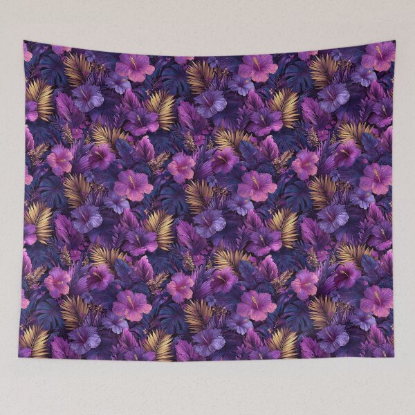 Item preview, Blooming Tropical Floral  - Birth Flower Motif  - Gifts For Grandma designed and sold by RoyalStarsPatts.