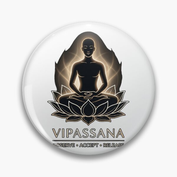 Item preview, Vipassana – Mindfulness Zen Buddhist Spiritual Calm Design designed and sold by ArtsyExplorer.