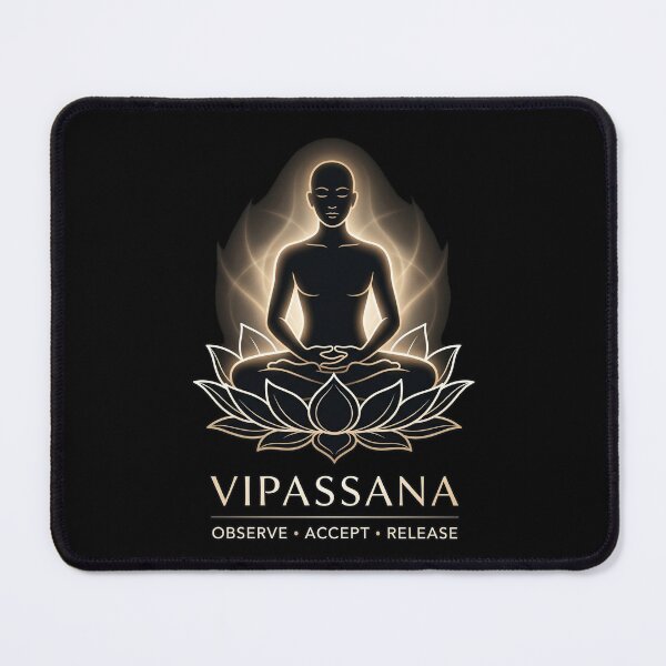 Item preview, Vipassana – Mindfulness Zen Buddhist Spiritual Calm Design designed and sold by ArtsyExplorer.