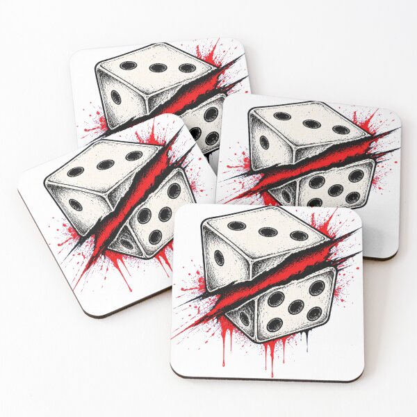 Item preview, Split Dice Slash Graphic designed and sold by Unknowj.