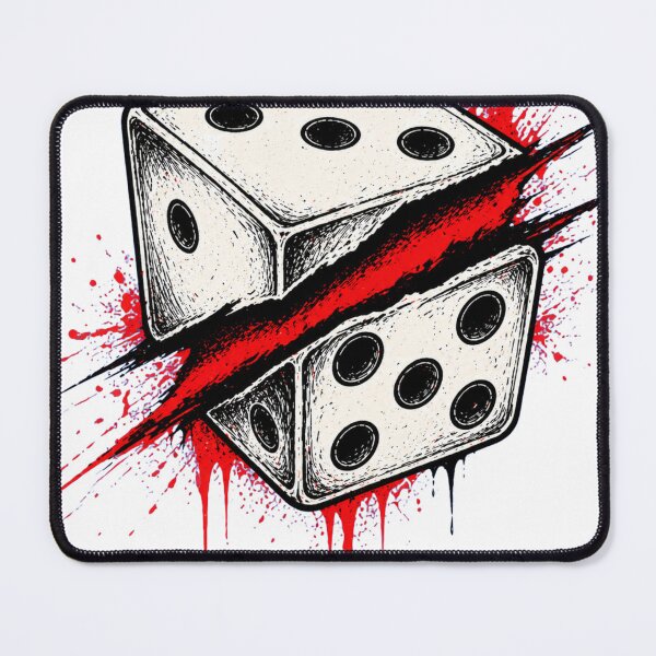 Item preview, Split Dice Slash Graphic designed and sold by Unknowj.
