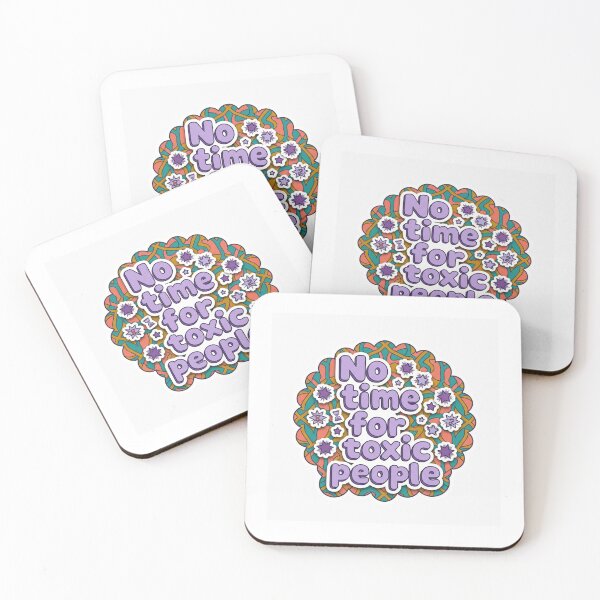 Item preview, No Time for Toxic People Funny Introvert Sticker designed and sold by designerr23 ⭐⭐⭐⭐⭐.