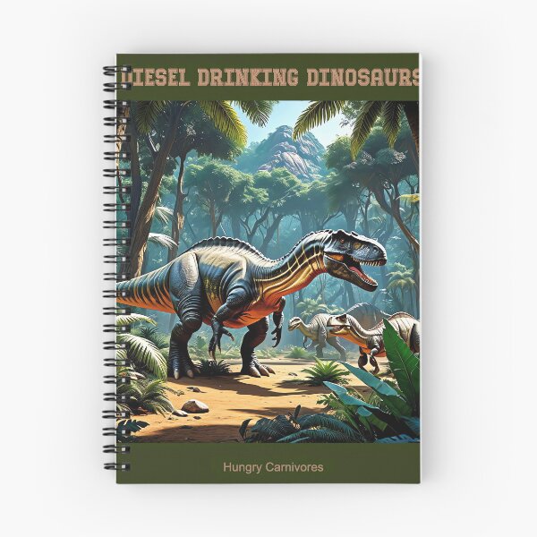 Item preview, Hungry Carnivores designed and sold by Diesel Drinking Dinosaurs.