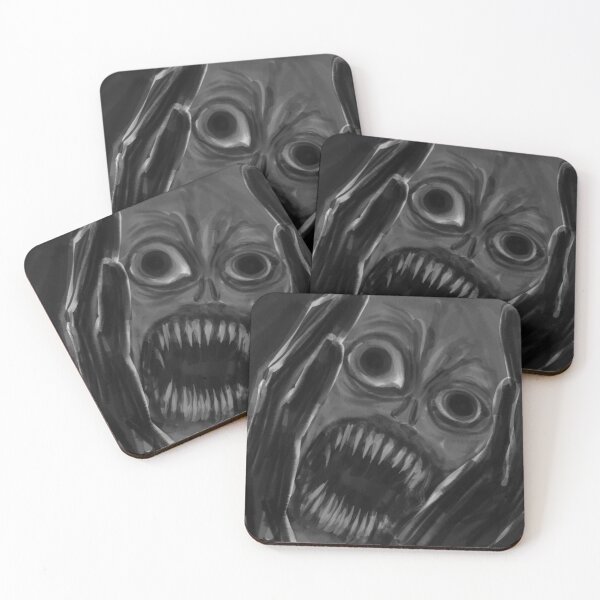Item preview, Screaming In Madness - dark horror illustration designed and sold by Mr.Izinto.