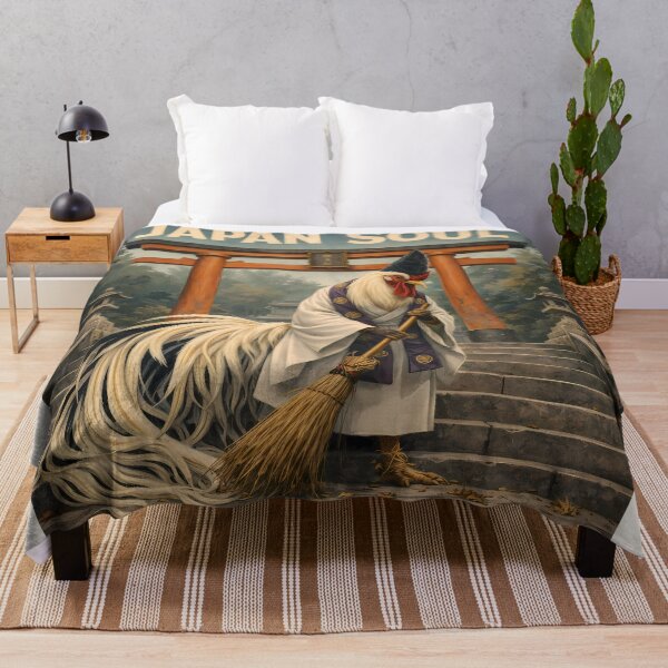 Item preview, Japanese Onagadori Sacred Bird Art designed and sold by AuraloomAtelier.