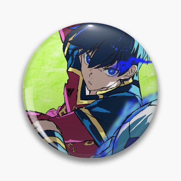 Item preview, Isagi Yoichi - Blue Lock fanart designed and sold by Illehcimart.