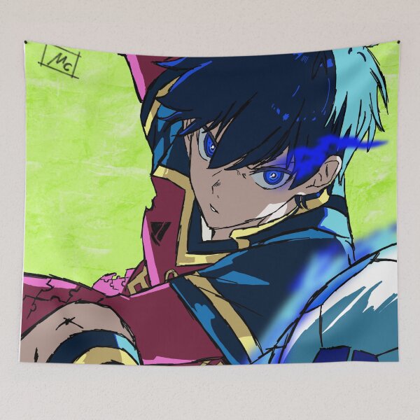 Item preview, Isagi Yoichi - Blue Lock fanart designed and sold by Illehcimart.