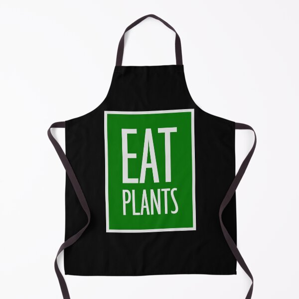Item preview, Eat Plants Funny Vegan Vegetarian Bold Statement Quote designed and sold by shirt-o-mat.