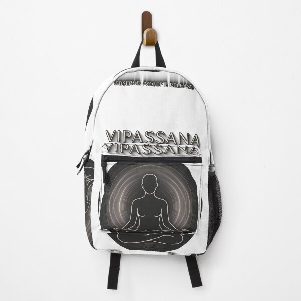 Item preview, Vipassana – Observe Accept Release | Mindfulness Zen Meditation Design designed and sold by ArtsyExplorer.