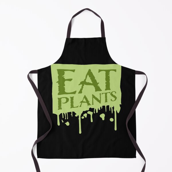 Item preview, Eat Plants Funny Vegan Vegetarian Bold Statement Quote designed and sold by shirt-o-mat.