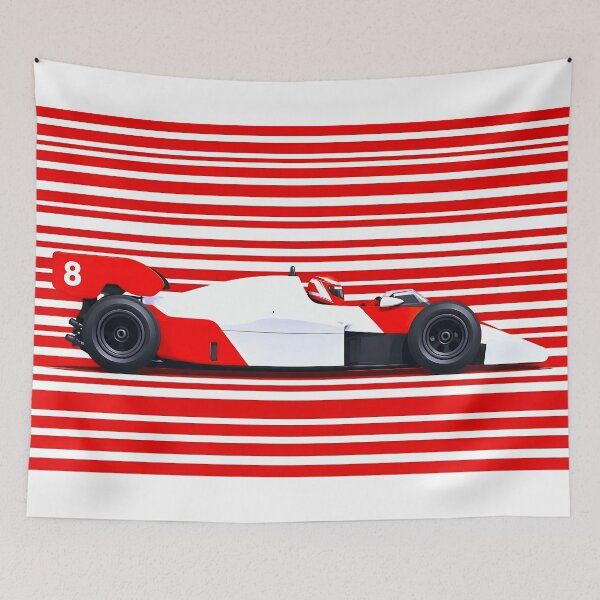 Item preview, Niki Lauda 1984 MP4/2 F1 Racing Car designed and sold by PitWallArt.