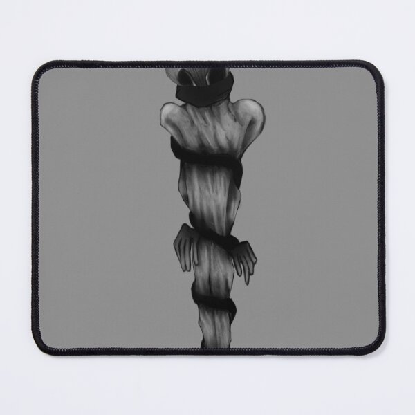 Item preview, Forcibly Silence This - dark horror illustration designed and sold by Mr.Izinto.