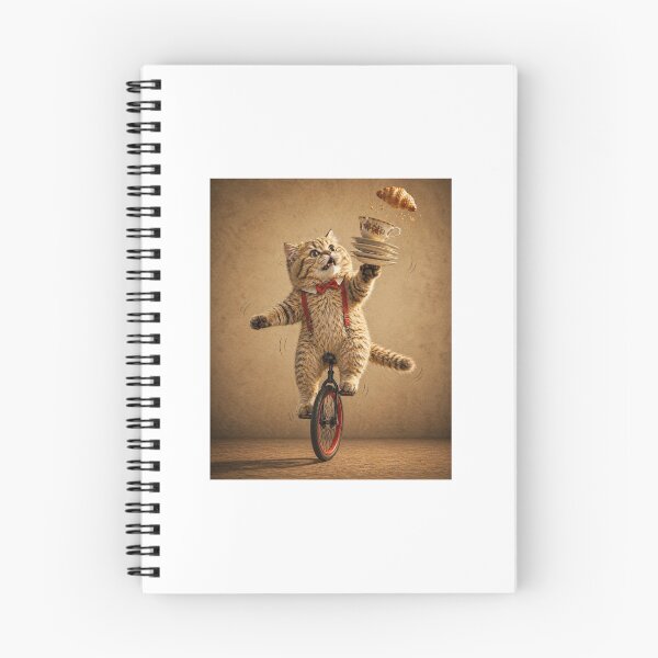 Item preview, Clumsy Cat Losing Control designed and sold by LovelyCatGalaxy.