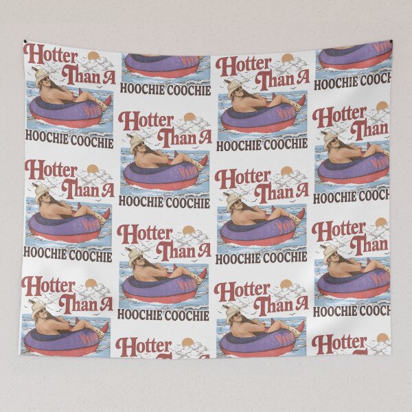 Item preview, Hotter Than A Hoochie Coochie Alan Jackson Lover designed and sold by clarabersetart.
