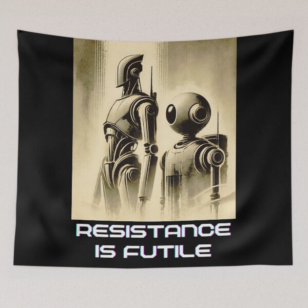 Item preview, Humanoid Robot The Bots Are Coming AI Sci Fi Futuristic Android AI Tech Graphic Tee designed and sold by TEEJAMBOREE.