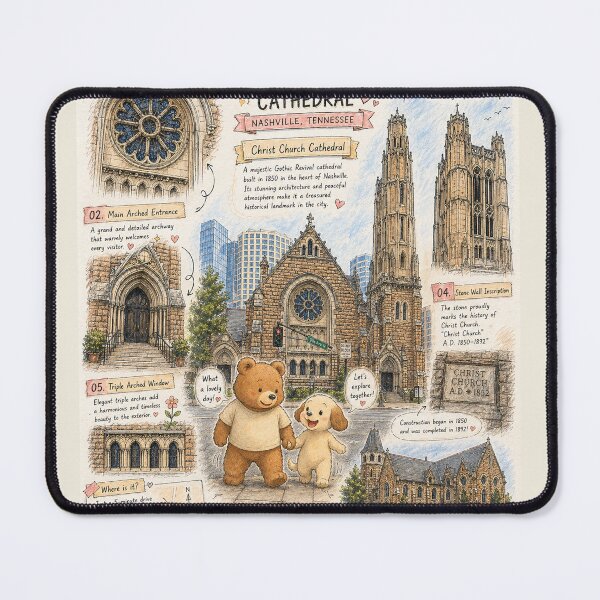 Item preview, Christ Church Canterbury Sketchbook Journey designed and sold by bubuandfriends.