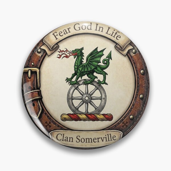 Item preview, Clan Somerville Crest designed and sold by BagTown Clans.
