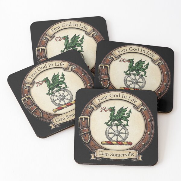 Item preview, Clan Somerville Crest designed and sold by BagTown Clans.