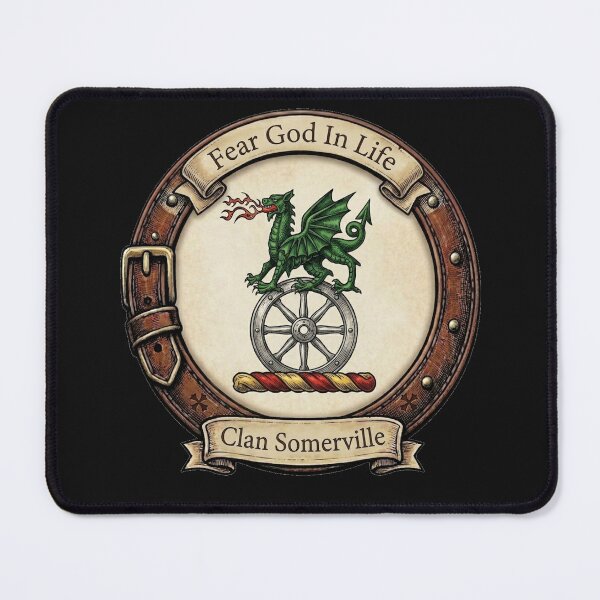 Item preview, Clan Somerville Crest designed and sold by BagTown Clans.