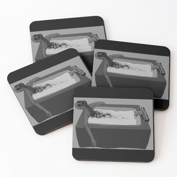 Item preview, Eternal Relaxation - dark horror illustration designed and sold by Mr.Izinto.