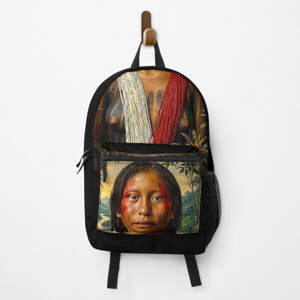 Item preview, Amazonian Kayapó Woman – Indigenous Tribal Art of the Tropical Rainforest designed and sold by KAYAPO.